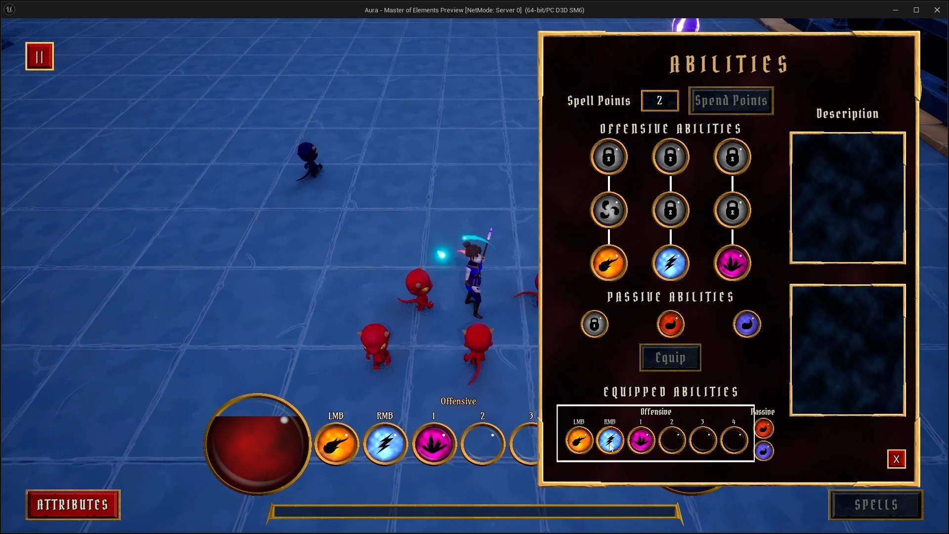 Spell Menu