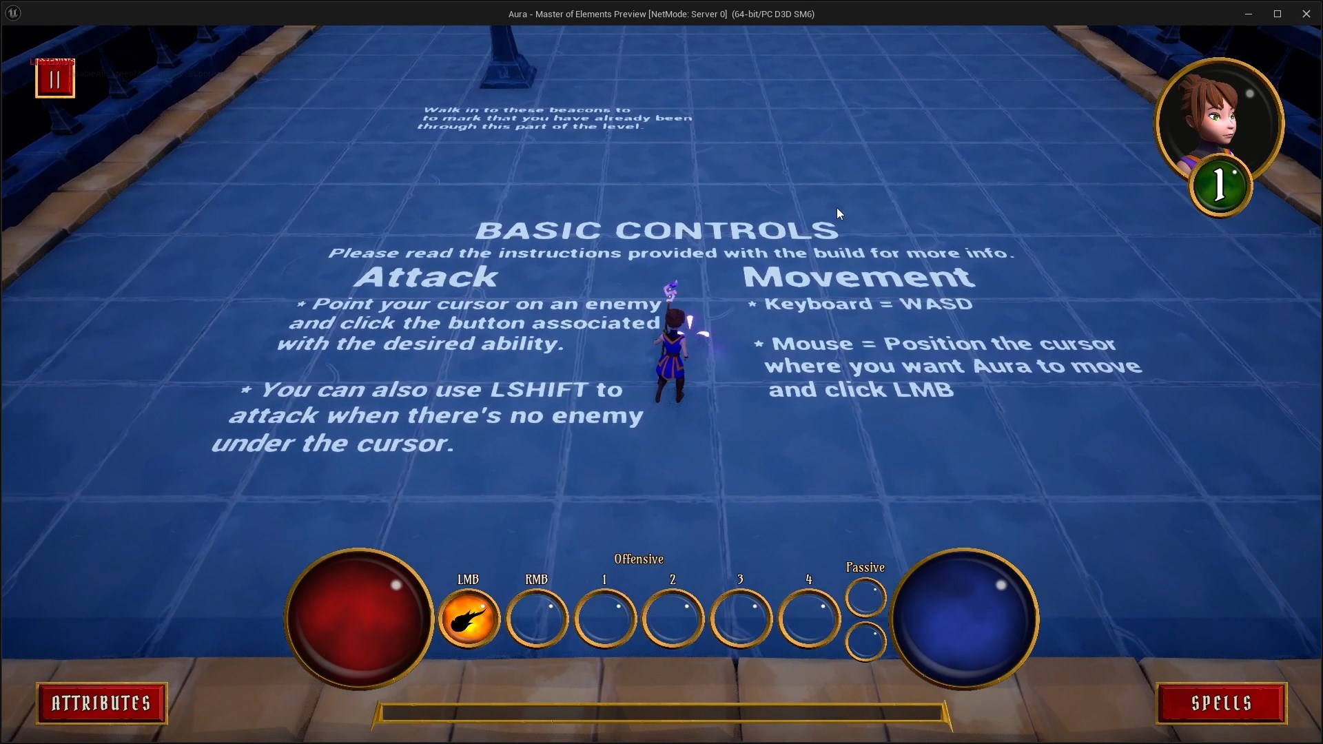 Basic instructions mentioned at the start
